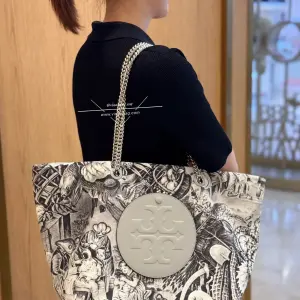 TORY BURCH Ella Chain Printed Crossbody Bag